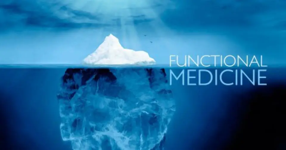 Functional Medicine using iceberg analogy