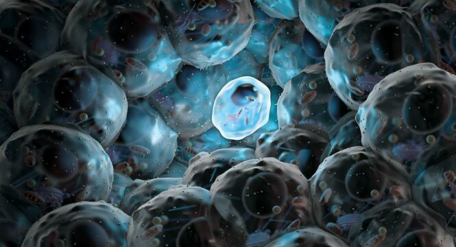 imaginea unei celule stem