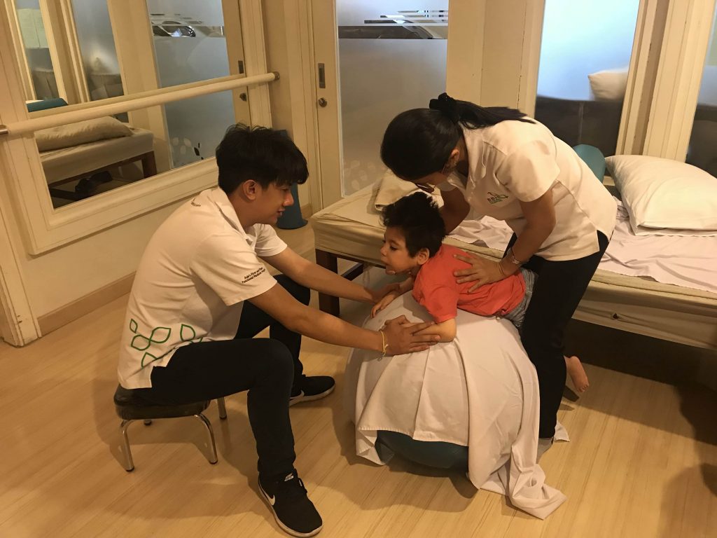 Cerebral Palsy Patient Sees Improvements, Decides To Return